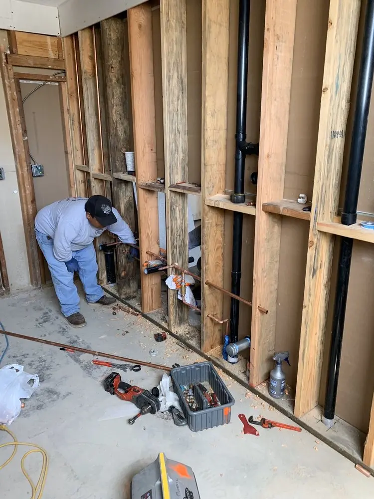 Commercial rough-in plumbing for Water Heater Replacement in Grand Rapids